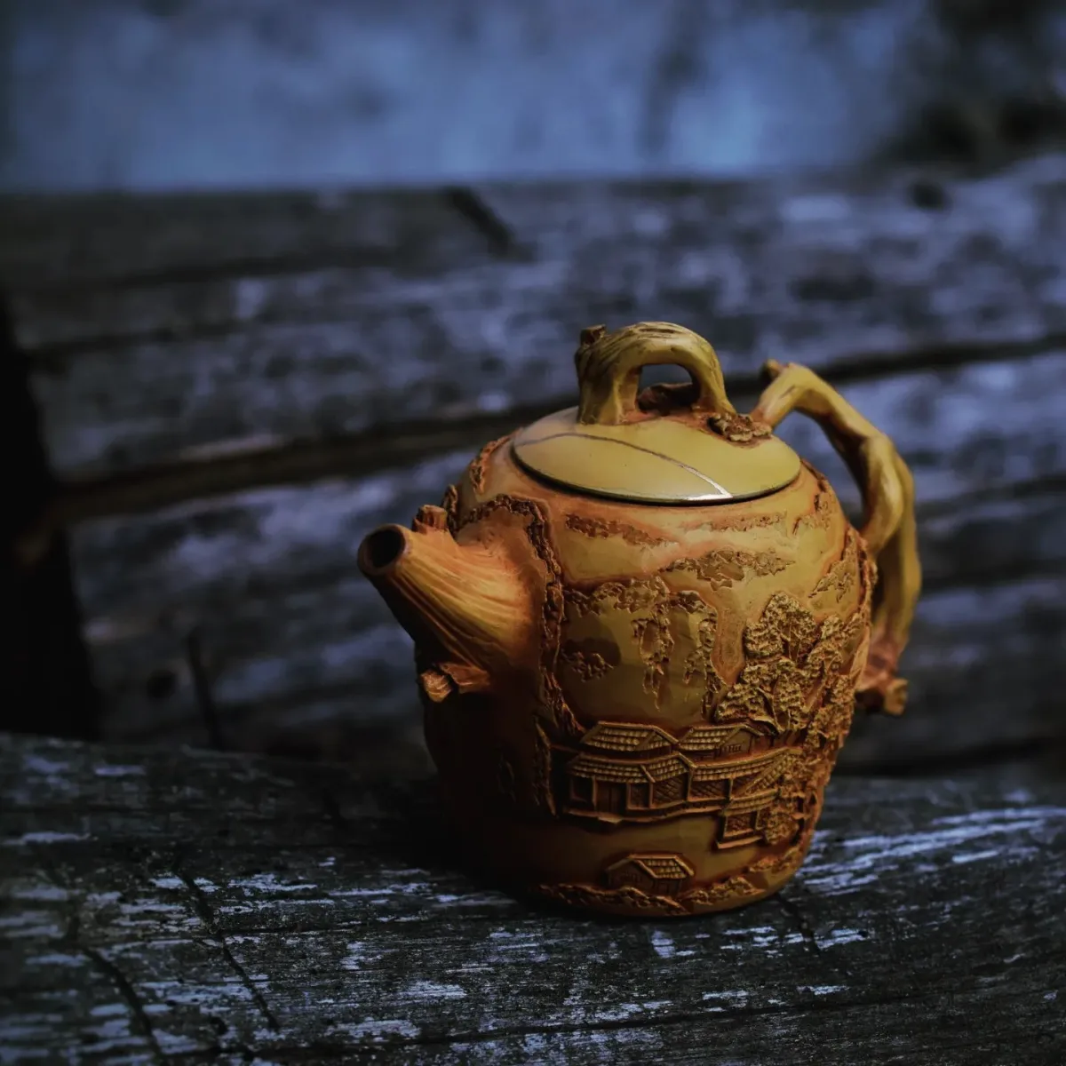 Чайник, восстановленный мастерами Чайни